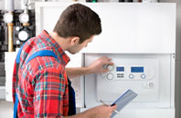 Crowhole boiler servicing